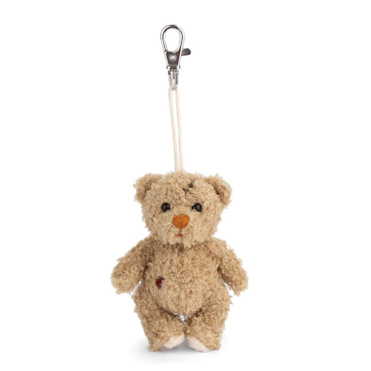 Bukowski Bag Charm- Nobody's Perfect Brown Bear