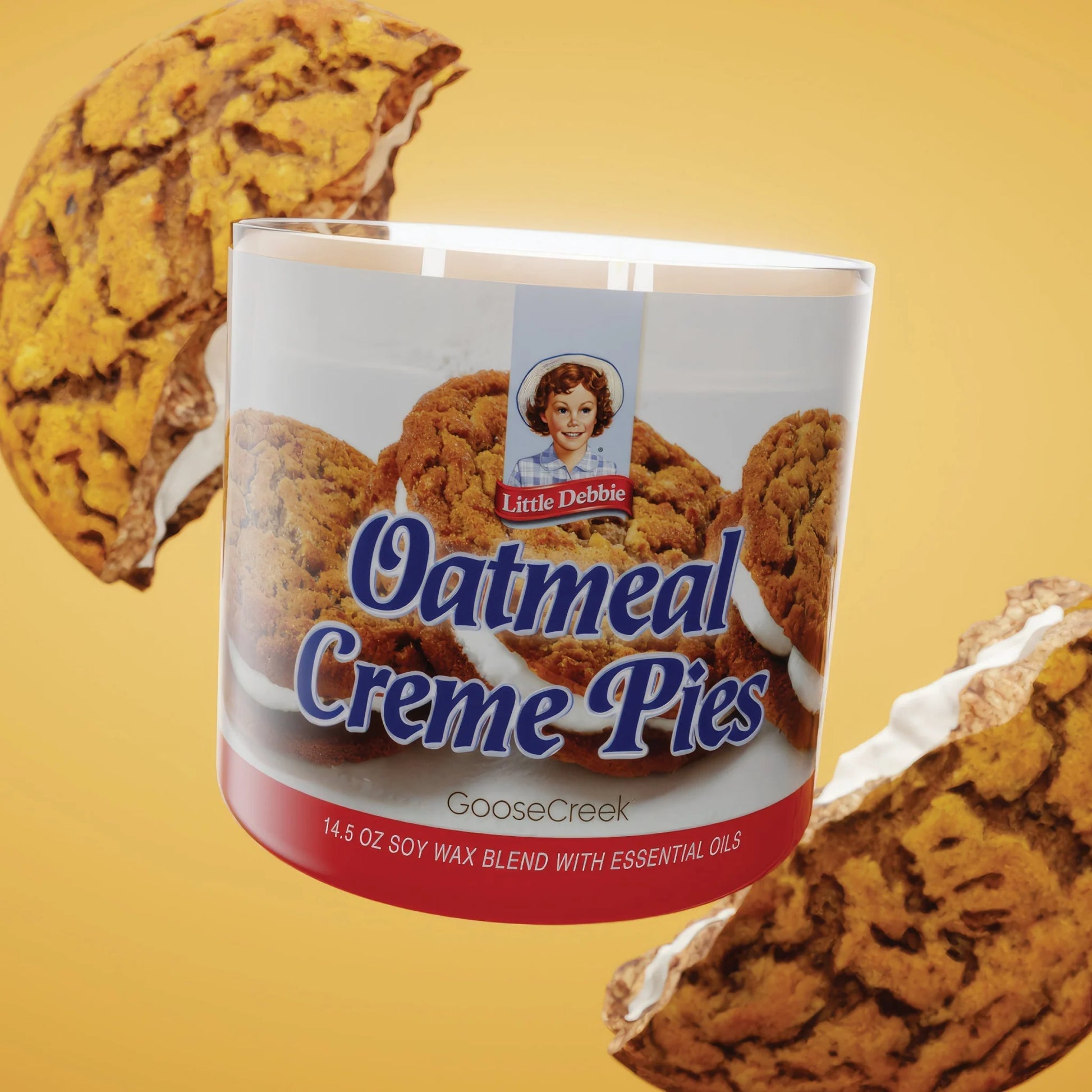 Oatmeal Creme Pies 3 Wick Candle