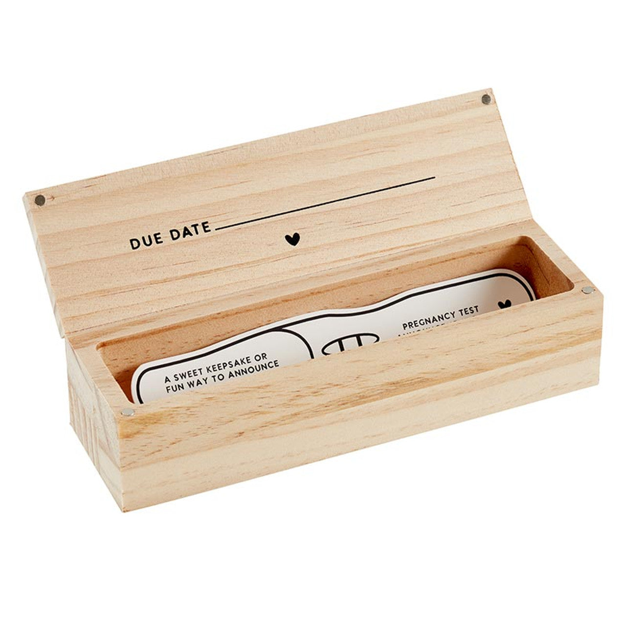 Pregnancy Test Keepsake Box