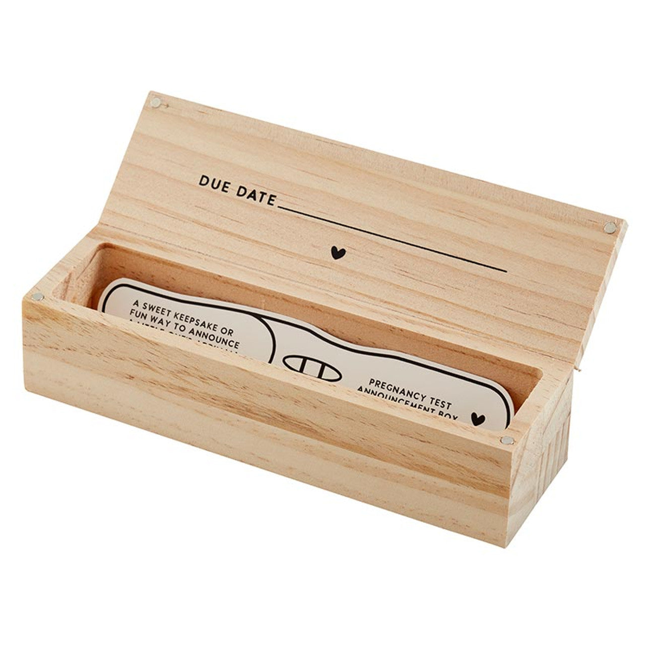 Pregnancy Test Keepsake Box