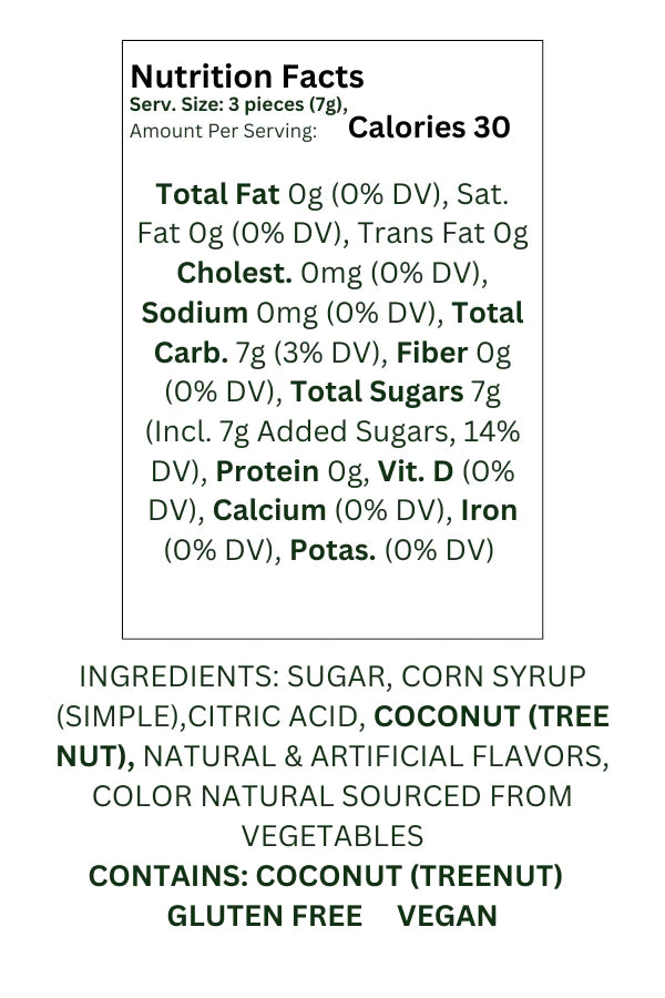 Butterfields Peach Buds Hard Candy
