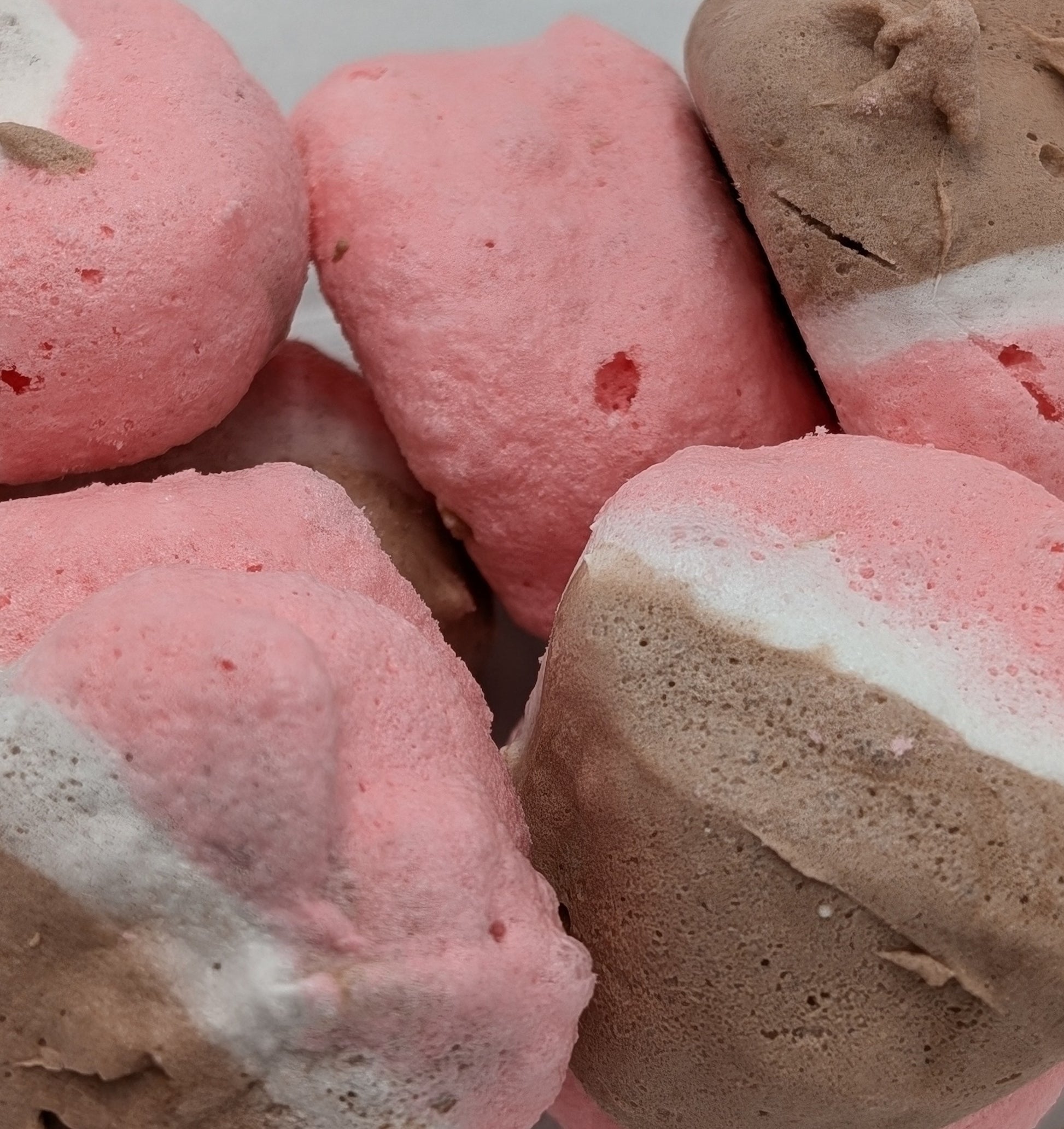 Neapolitan Ice Cream Salt Water Taffy - Freeze Dried