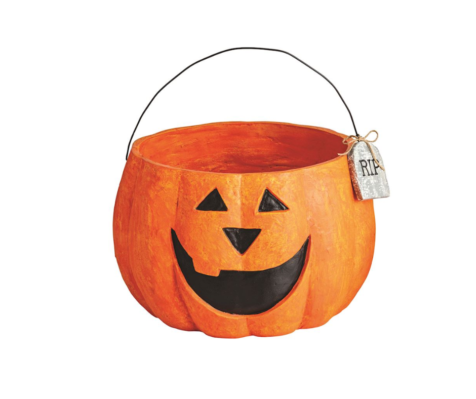 Mud Pie Jack-O-Lantern Treat Buckets
