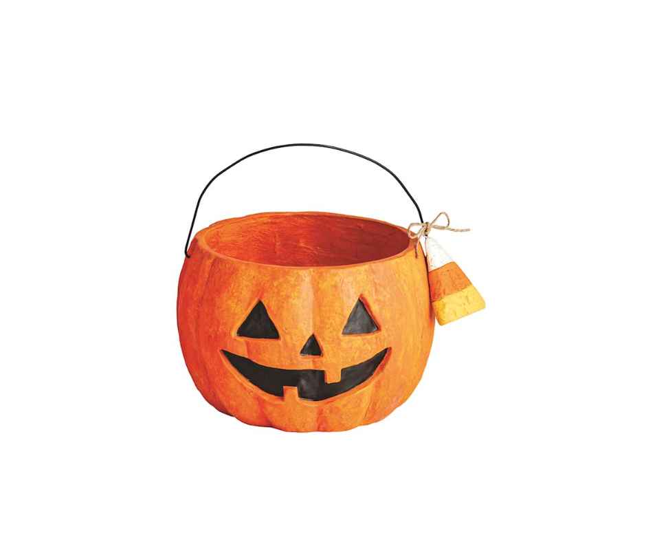 Mud Pie Jack-O-Lantern Treat Bucket - Thumbnail 4