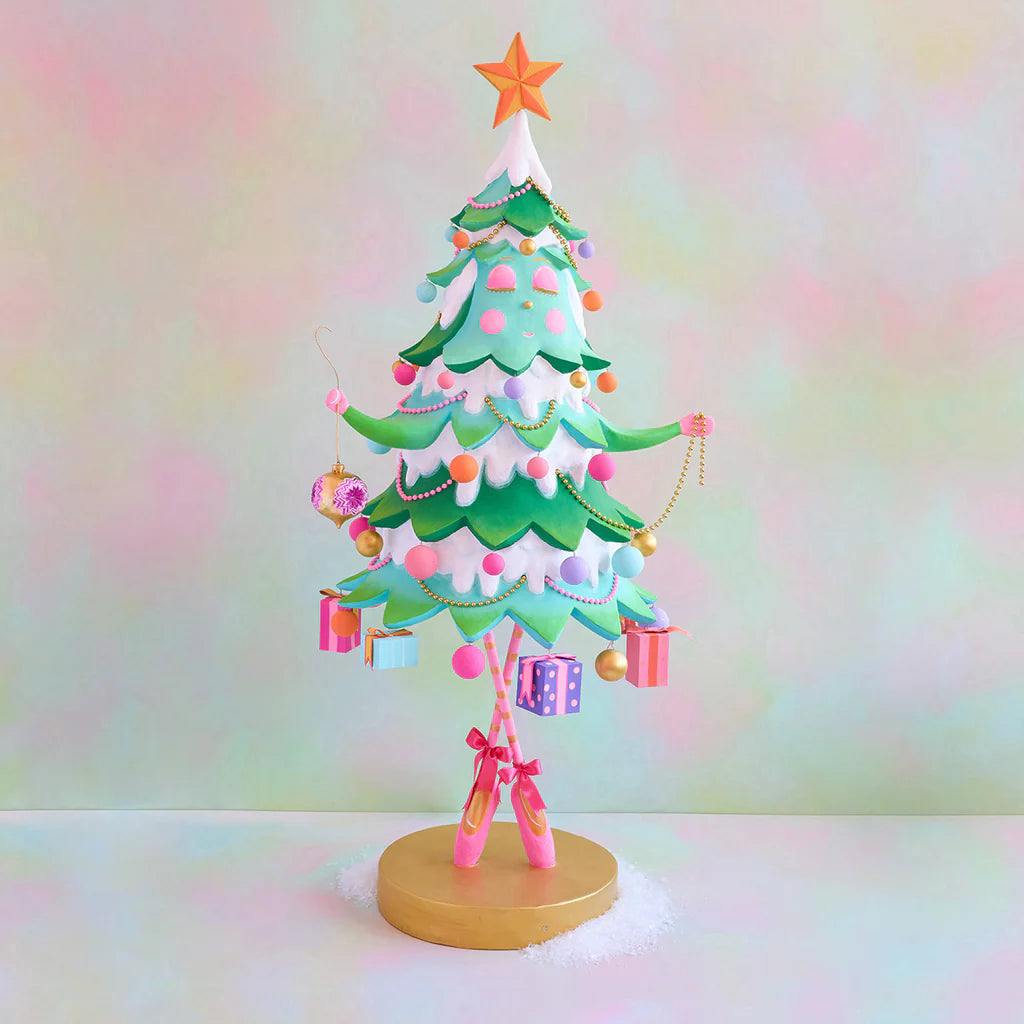 Glitterville Pinesy on Pointe Display