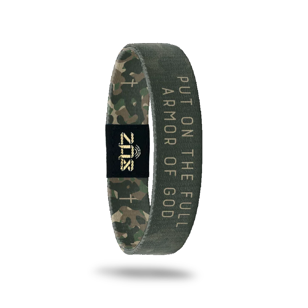 ZOX Put On The Full Armor of God Bible Verse Interactive Bracelet
