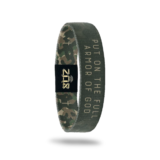 ZOX Put On The Full Armor of God Bible Verse Interactive Bracelet