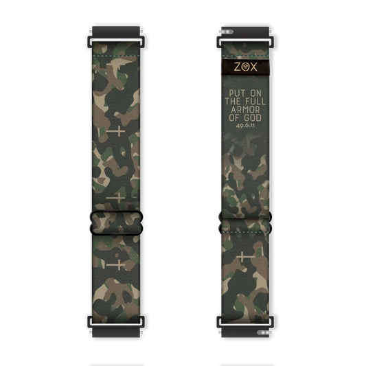 ZOX Put On the Full Armor Of God Bible Verse Watchband