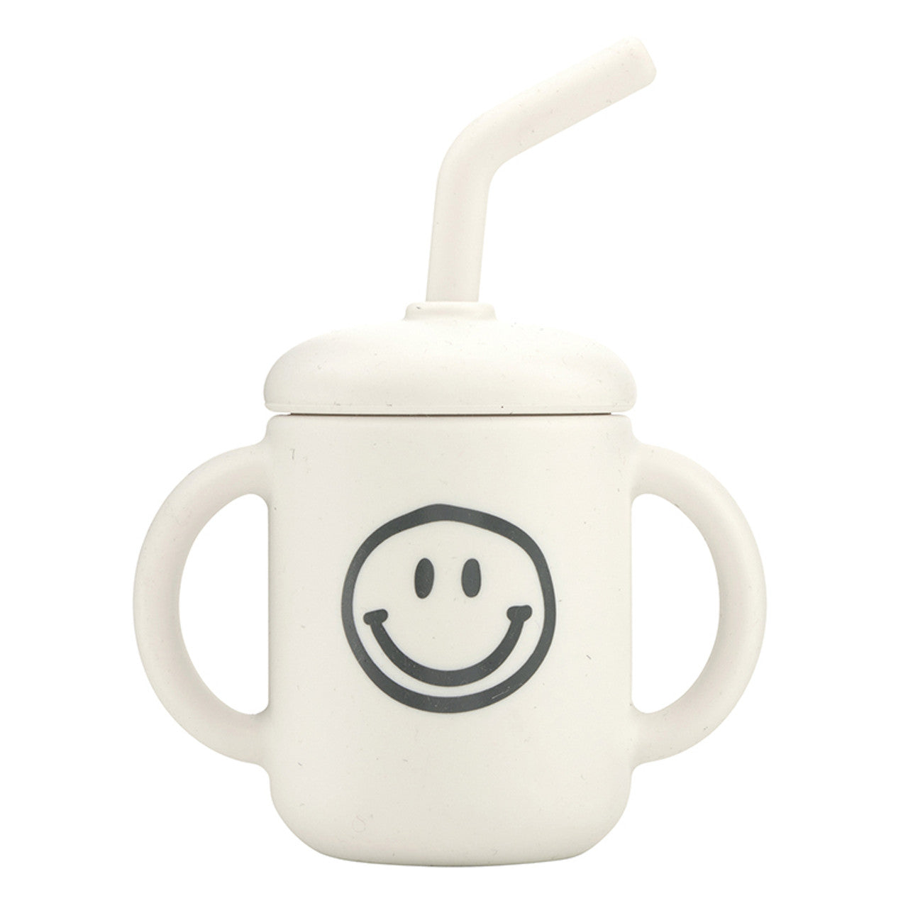 Silicone Smile Straw Sippy Cup