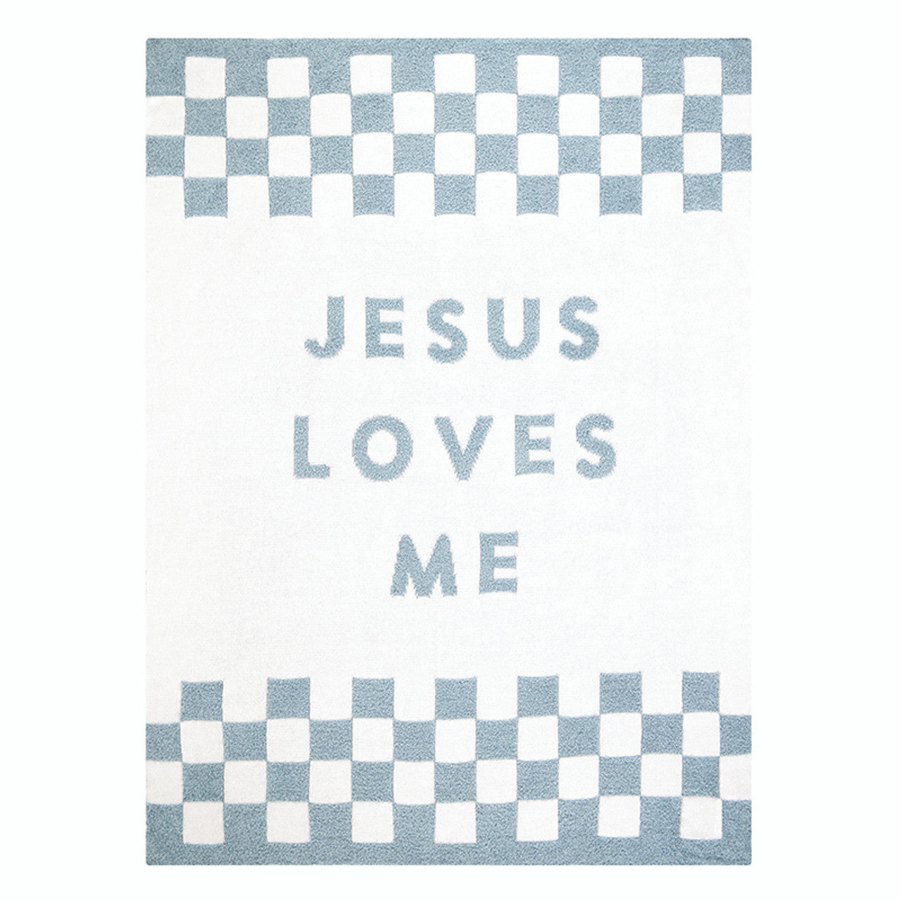 Kanodia Plush Baby Blanket - Jesus Loves Me