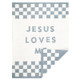 Kanodia Plush Baby Blanket - Jesus Loves Me