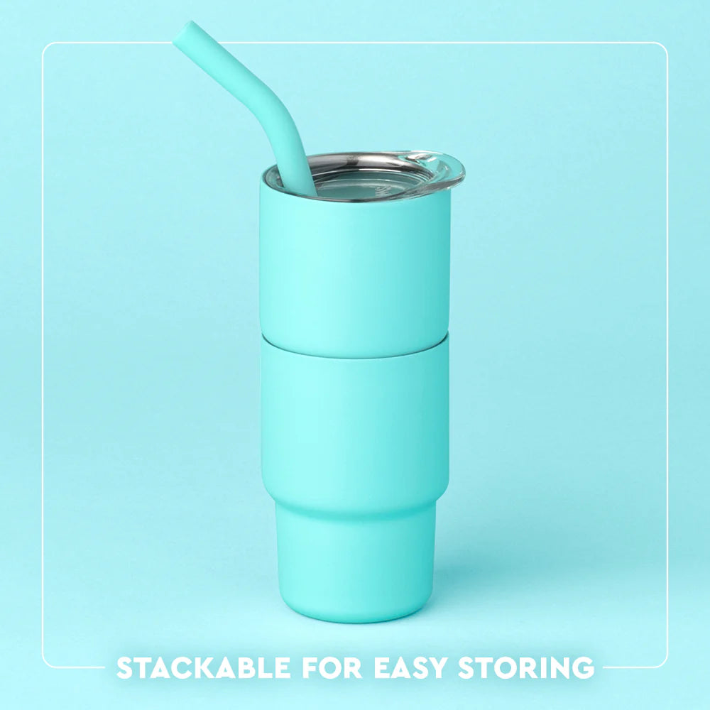 NEW Swig 2oz Tiny Tumblers With Straws