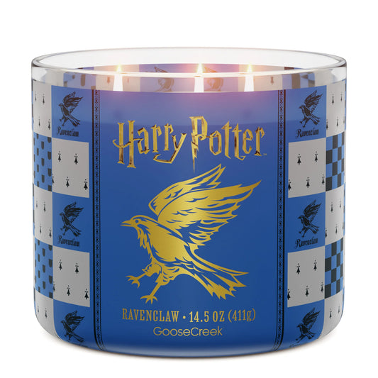 Ravenclaw 3-Wick Harry Potter Candle