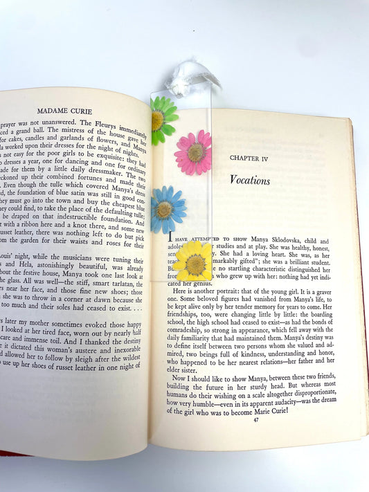 Assorted Pressed Flower Bookmarks