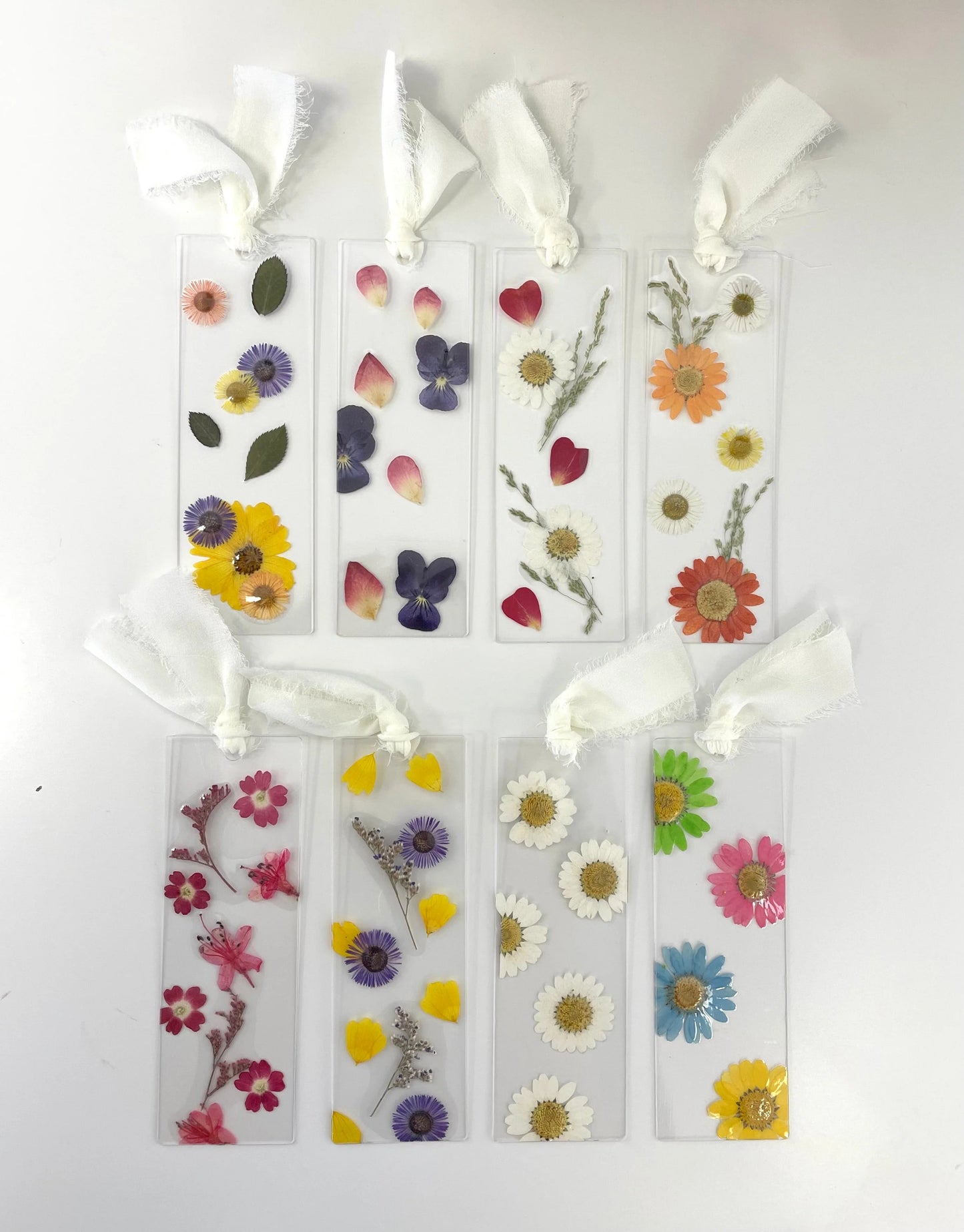 Assorted Pressed Flower Bookmarks
