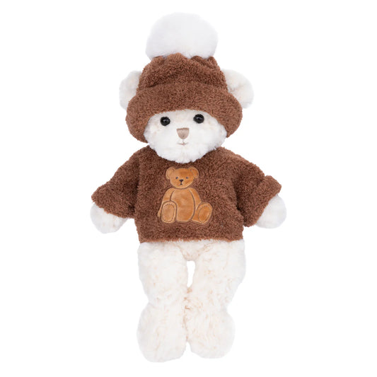 Bukowski White Teddy Bear- River