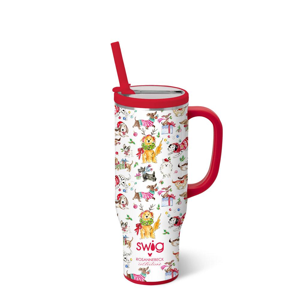 Swig Christmas Canines Mega Mug 30oz