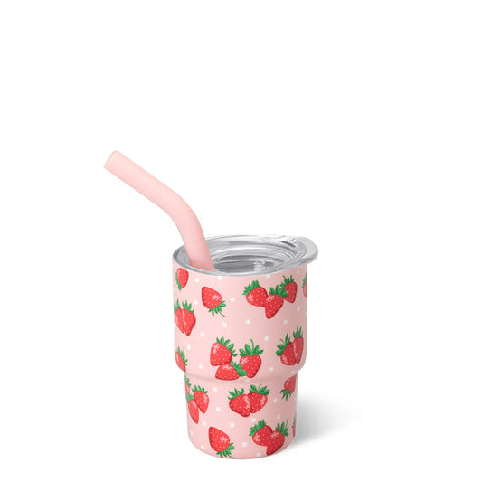NEW Swig 2oz Tiny Tumblers With Straws