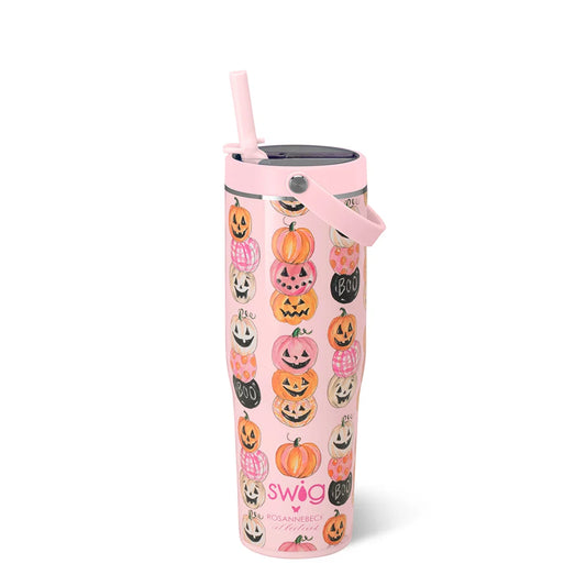 Swig To-Go Tumbler 30oz- Pumpkin Stacks
