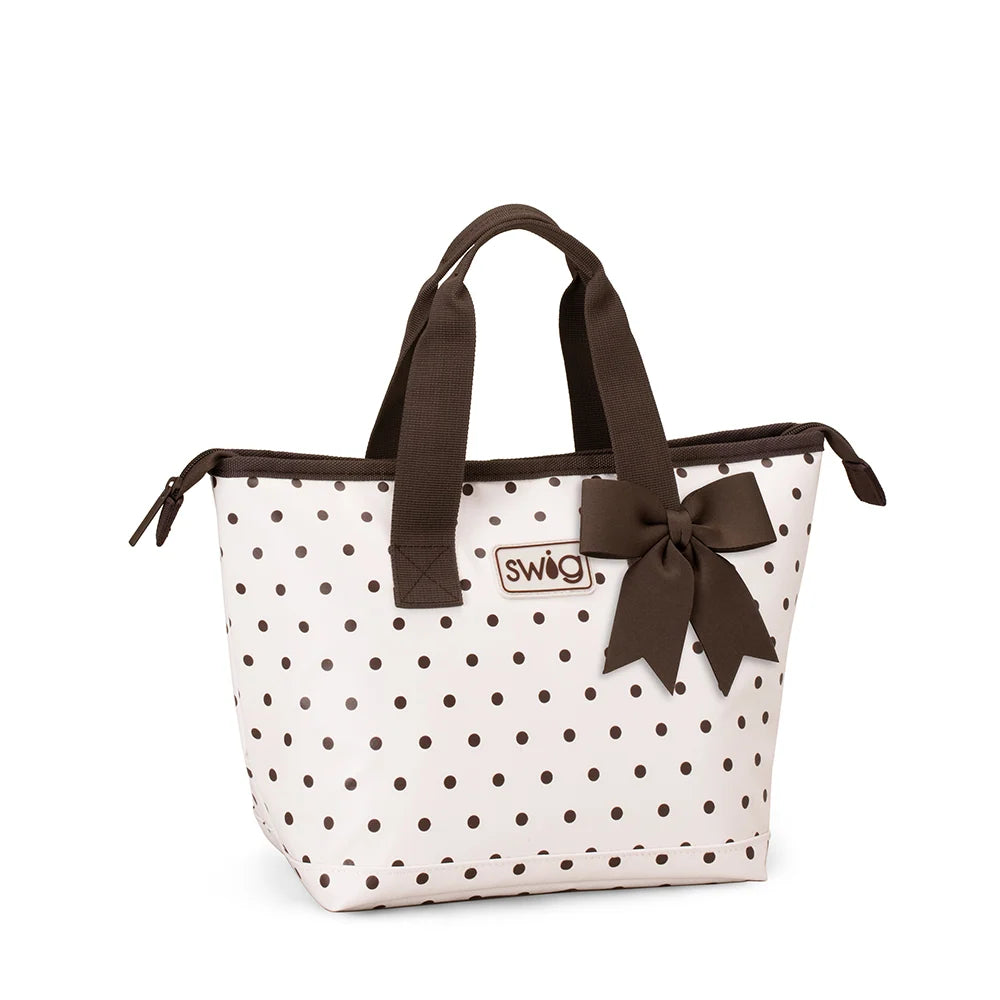 Swig MOCHA DOTS Lunchi Lunch Bag