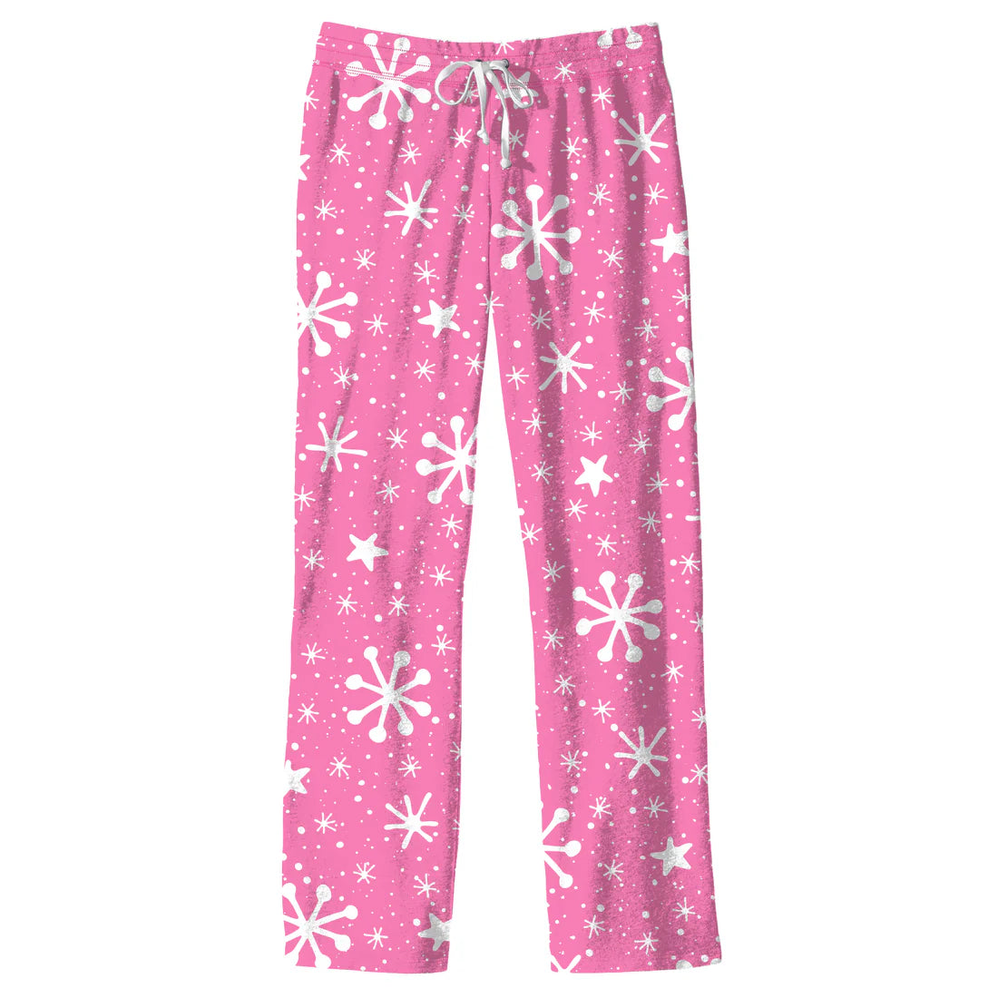Southern Couture Pink Snowflake Lounge Pants