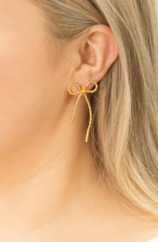 Southern Grace Bow Earrings