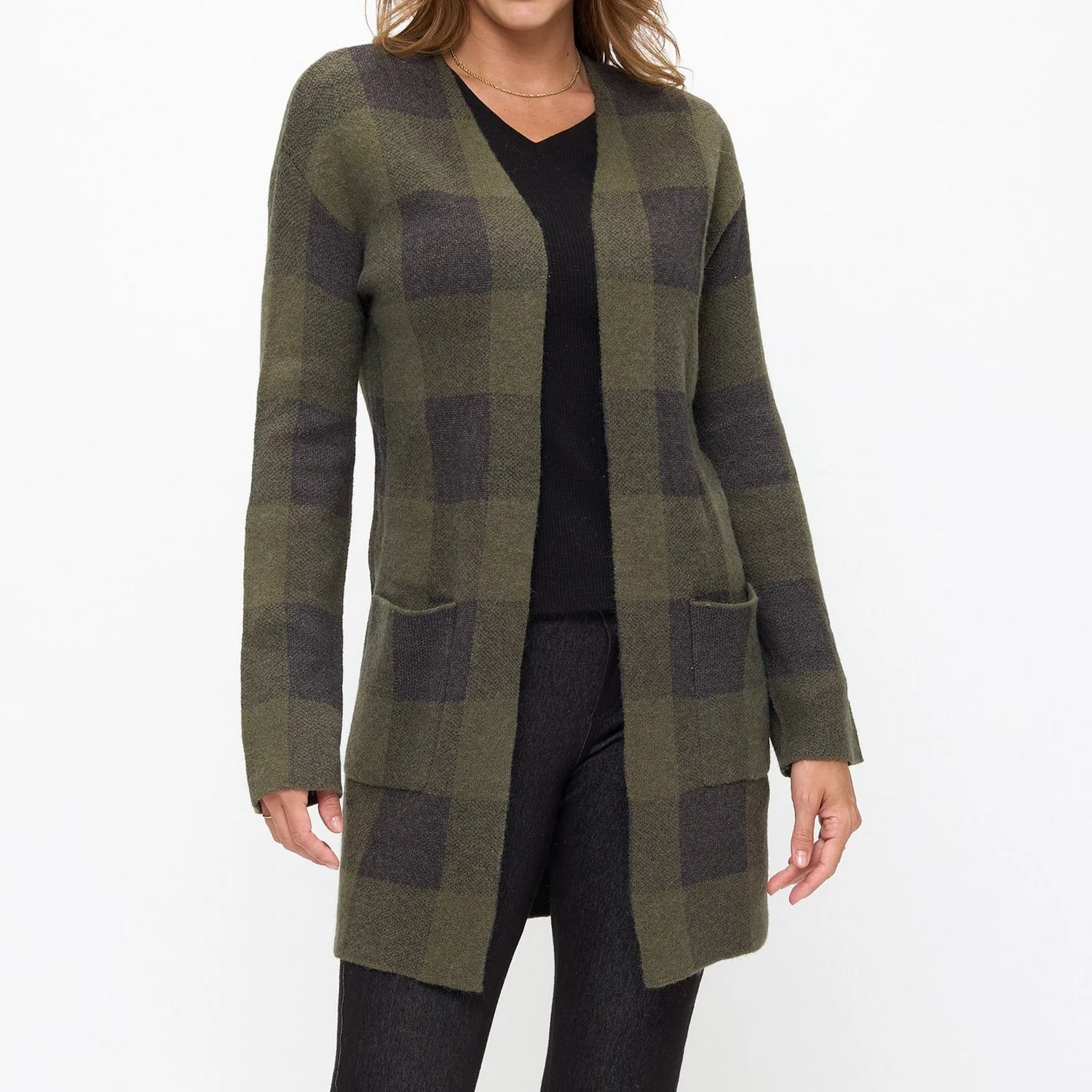 Mara Jacquard Sweater Cardigan