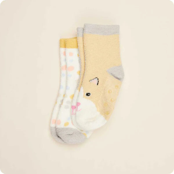 Warmies Plush Crew Grip Socks