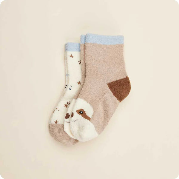 Warmies Plush Crew Grip Socks