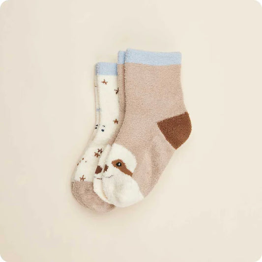Warmies Plush Crew Grip Socks