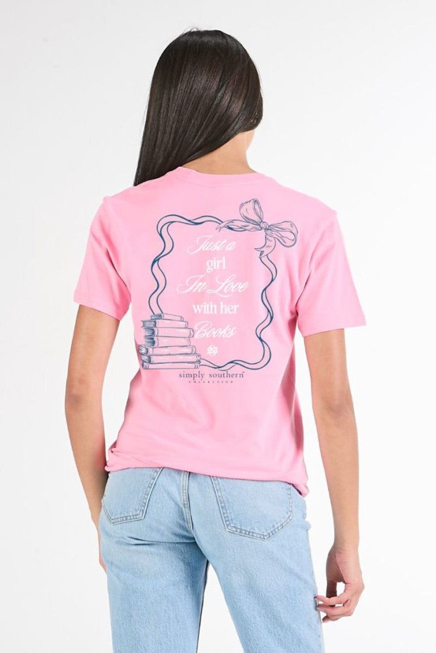 Simply Southern Book Love -Washed Pink