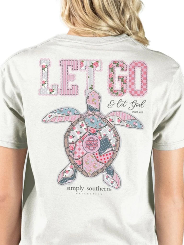 Simply Southern Short Sleeve T-Shirt- Let Go