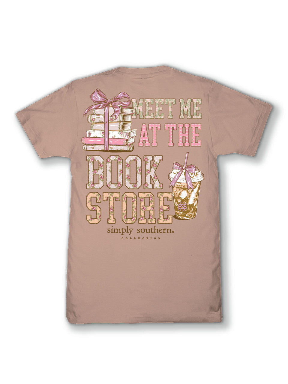 Simply Southern Meet Me At The Book Store T-Shirt