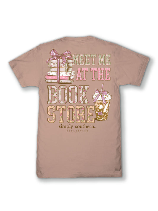 Simply Southern Meet Me At The Book Store T-Shirt