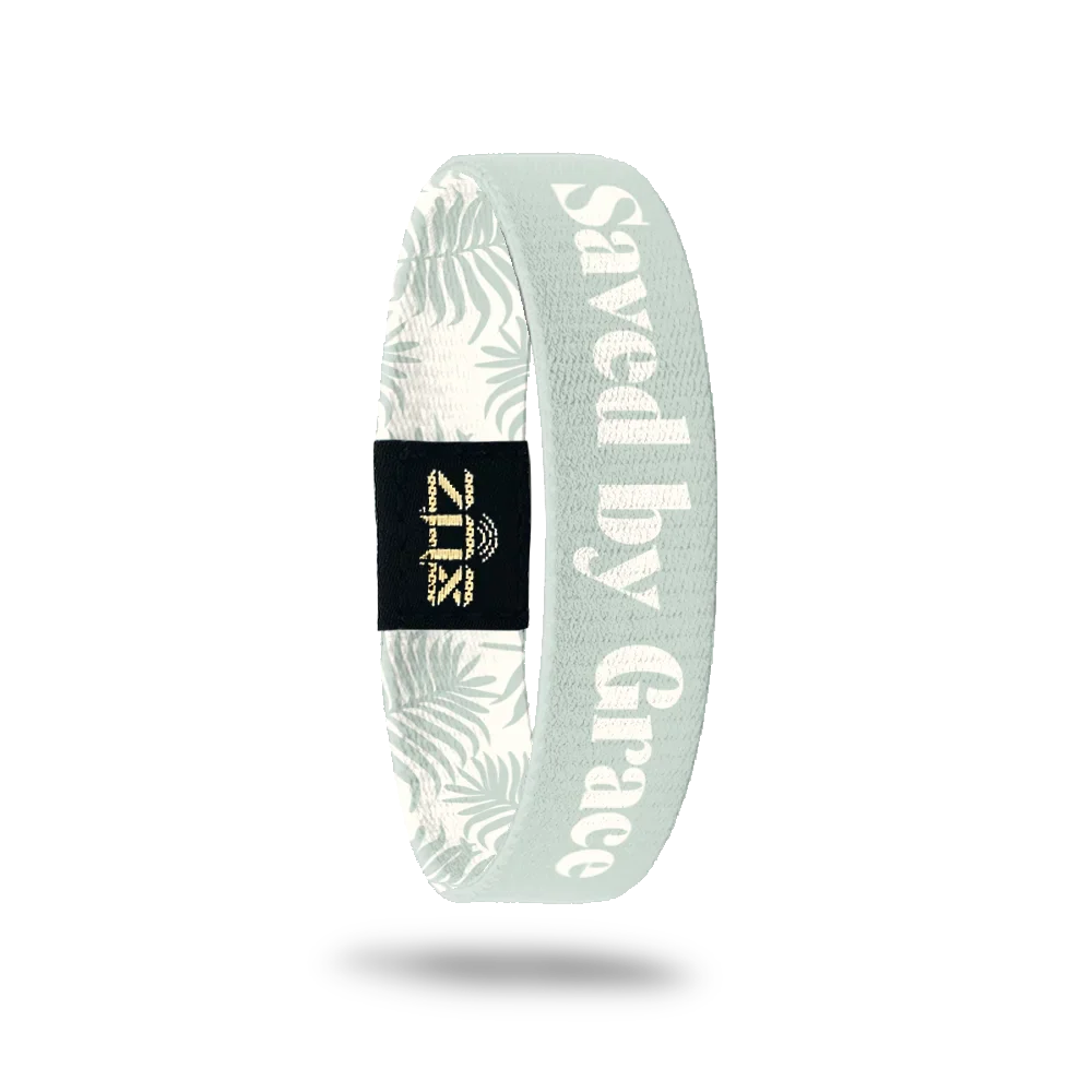 ZOX Saved By Grace Bible Verse Interactive Bracelet