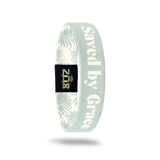 ZOX Saved By Grace Bible Verse Interactive Bracelet