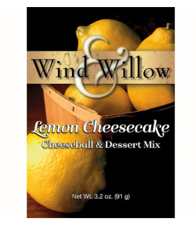 Wind & Willow Lemon Cheesecake Cheeseball & Dessert Mix