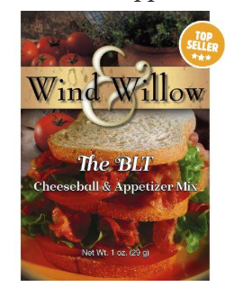 Wind & Willow The BLT Cheeseball & Appetizer Mix