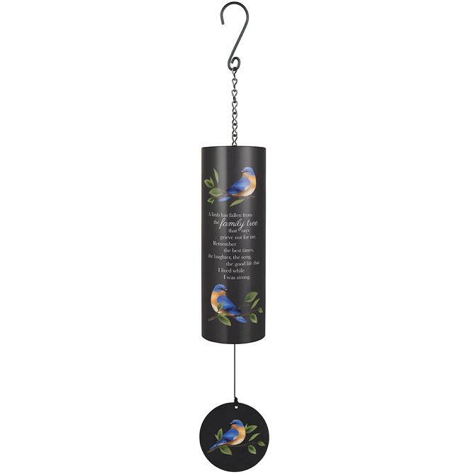 Family Tree 36" Cylinder Sonnet Windchime