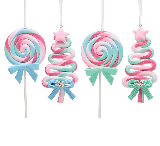 Candy Clay Dough Ornament Tree/Lollipop