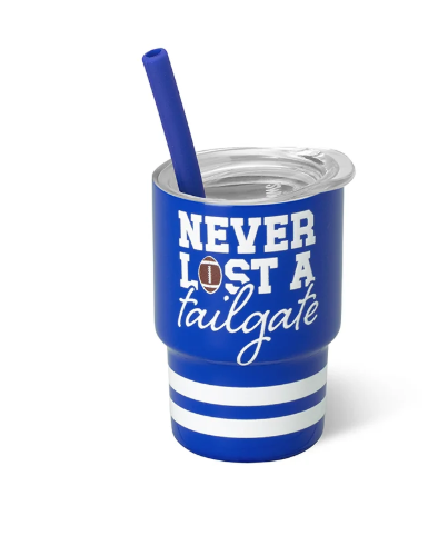 Swig Life Game day Shots- Blue+White