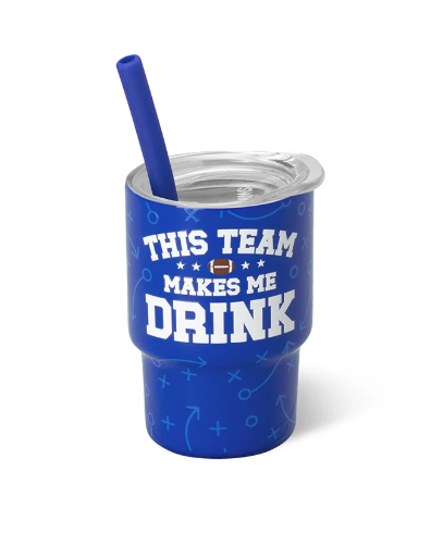 Swig Life Game day Shots- Blue+White