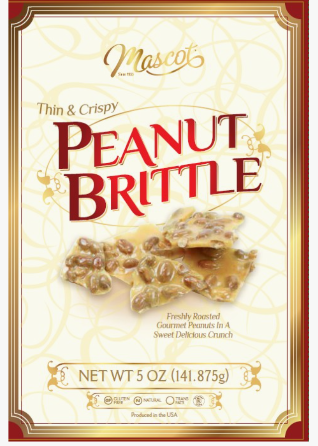 Mascot Thin & Crispy Peanut Brittle