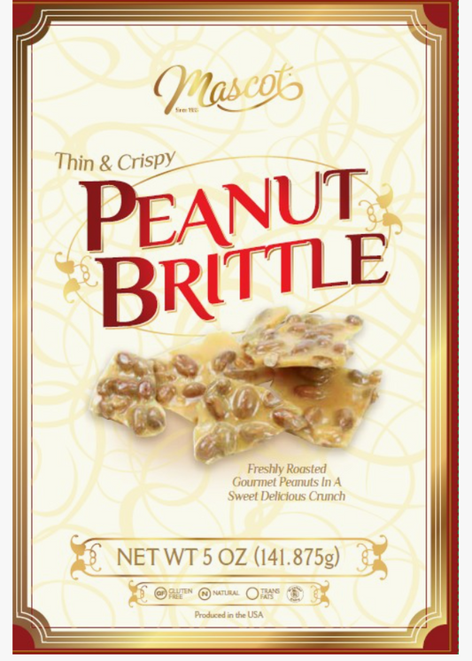 Mascot Thin & Crispy Peanut Brittle