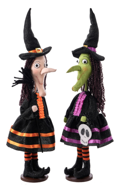 Witch w/Ghost or Broom Stand