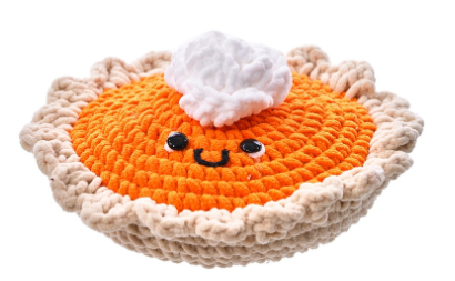 Handmade Yarn Pumpkin Pie