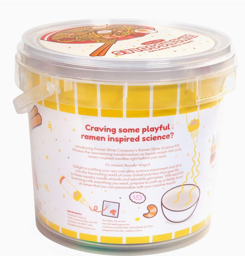 Instant Ramen Noodles Slime Science Kit