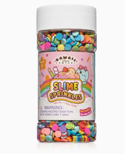 Funfetti Confetti Slime Sprinkles Shaker Jar