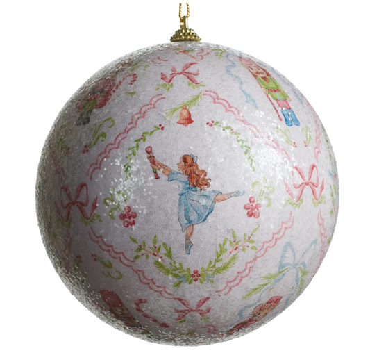 6" Nutcracker Suite Ball Ornament