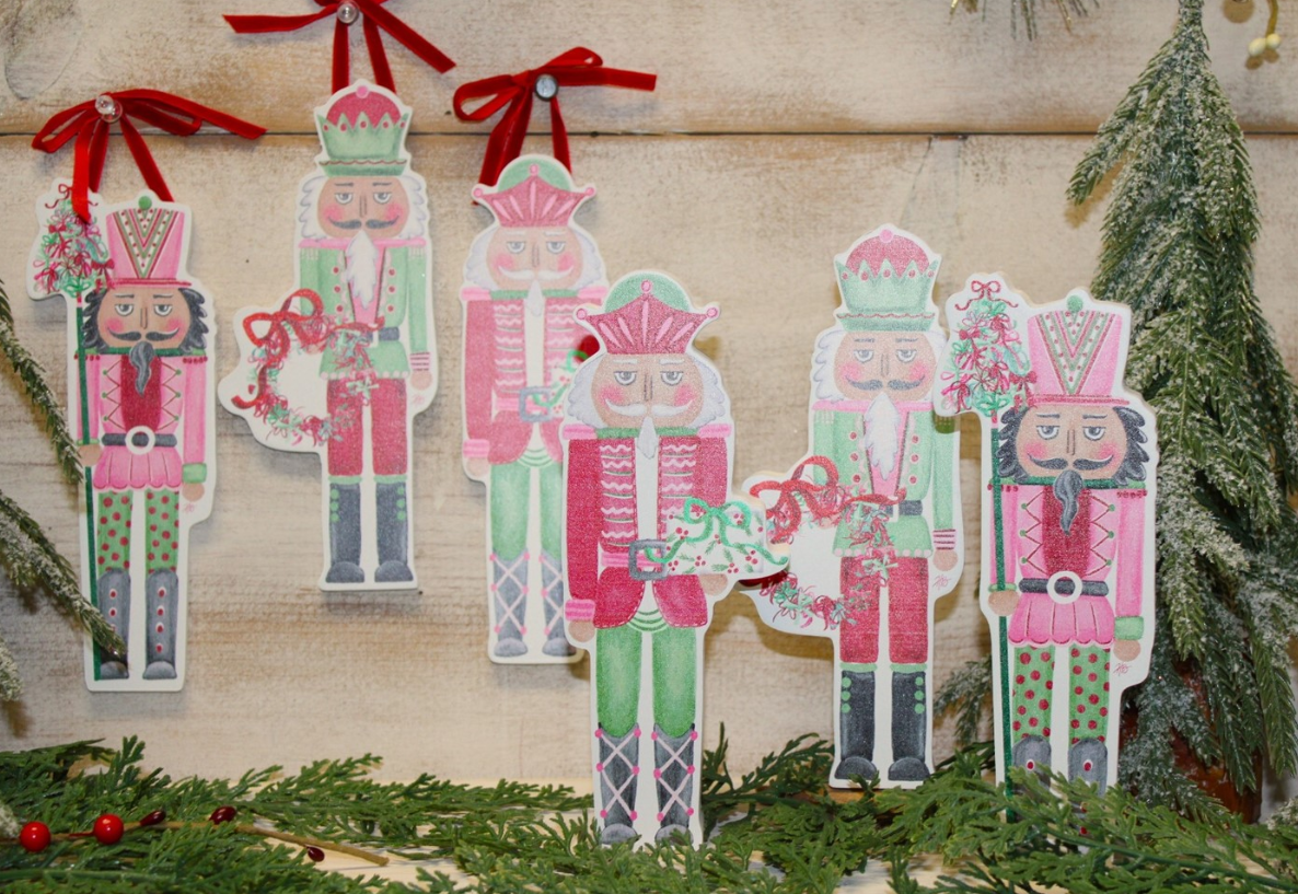 Wooden Nutcracker Ornaments